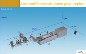 Fabrica industriala de paste